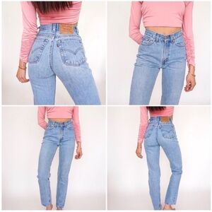 💙 Vintage Levi’s 501 Jeans light wash size 7 100%Cotton Button Fly